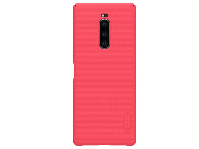 Чехол Nillkin Hard case для Sony Xperia 1 (красный, пластиковый)