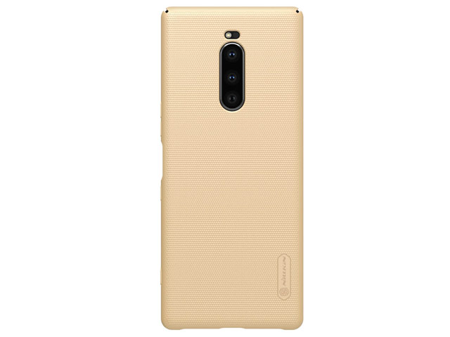 Чехол Nillkin Hard case для Sony Xperia 1 (золотистый, пластиковый)