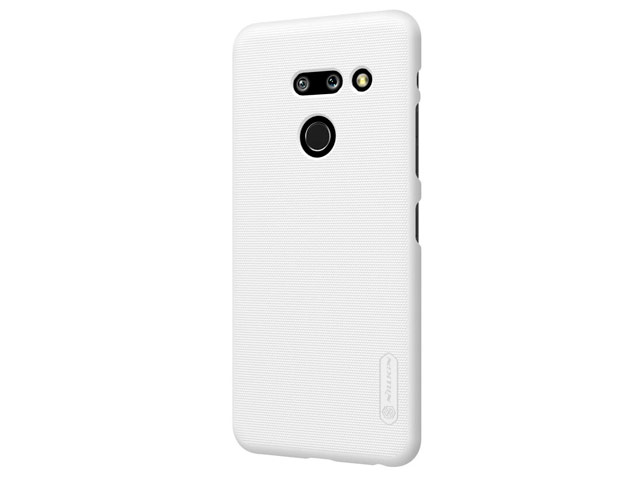 Чехол Nillkin Hard case для LG G8 ThinQ (белый, пластиковый)