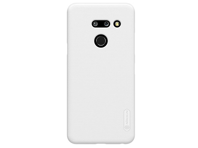 Чехол Nillkin Hard case для LG G8 ThinQ (белый, пластиковый)