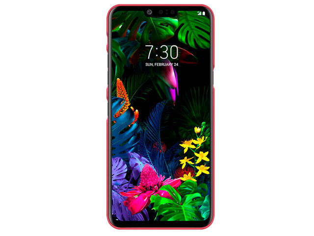 Чехол Nillkin Hard case для LG G8 ThinQ (красный, пластиковый)