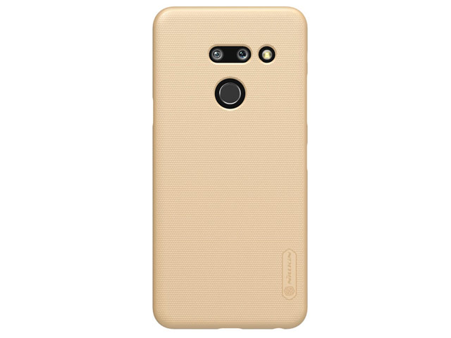 Чехол Nillkin Hard case для LG G8 ThinQ (золотистый, пластиковый)