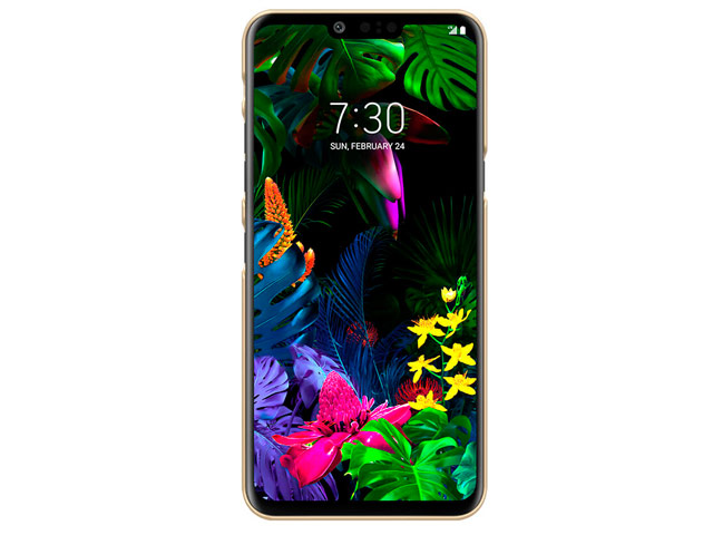 Чехол Nillkin Hard case для LG G8 ThinQ (золотистый, пластиковый)