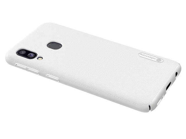 Чехол Nillkin Hard case для Samsung Galaxy A40 (белый, пластиковый)