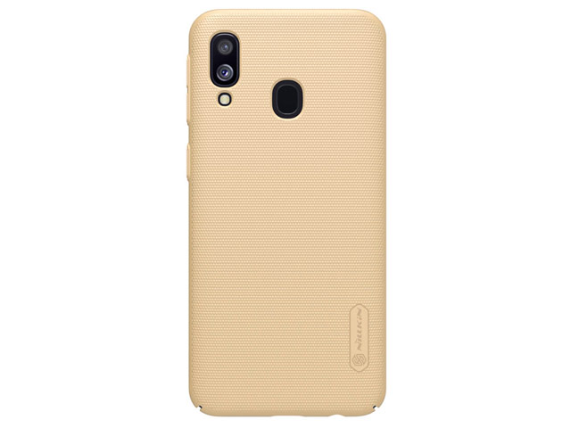 Чехол Nillkin Hard case для Samsung Galaxy A40 (золотистый, пластиковый)