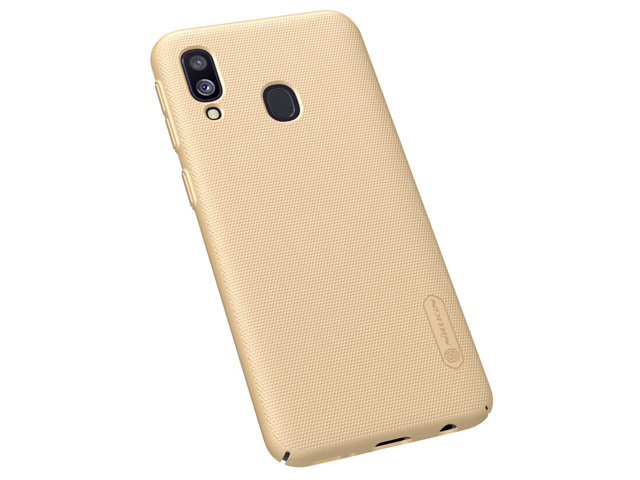Чехол Nillkin Hard case для Samsung Galaxy A40 (золотистый, пластиковый)