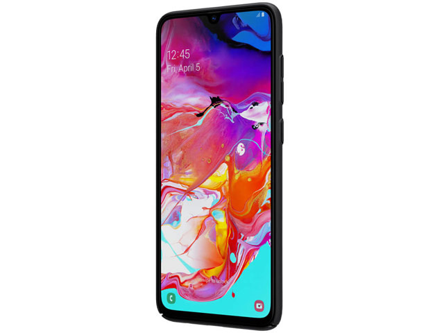 Чехол Nillkin Hard case для Samsung Galaxy A70 (черный, пластиковый)