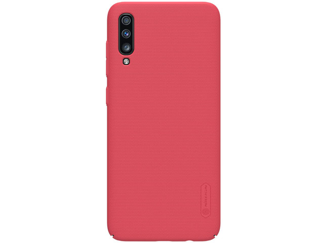 Чехол Nillkin Hard case для Samsung Galaxy A70 (красный, пластиковый)