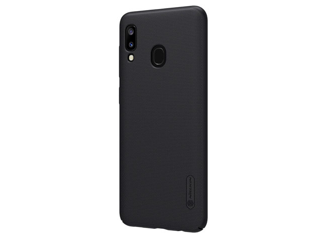 Чехол Nillkin Hard case для Samsung Galaxy A20 (черный, пластиковый)