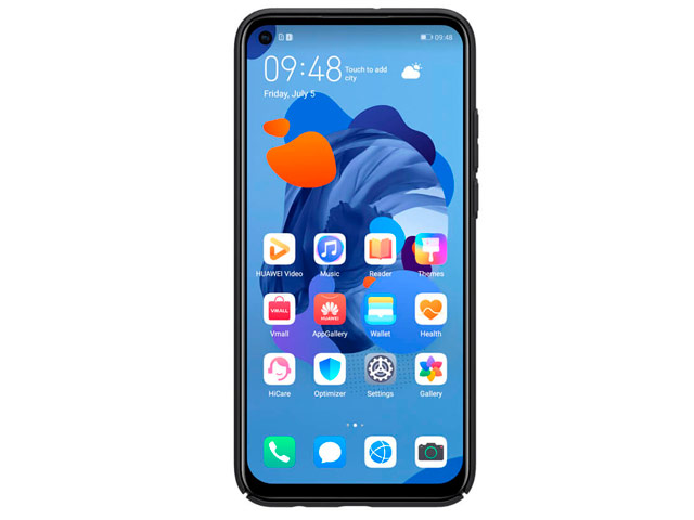 Чехол Nillkin Hard case для Huawei P20 lite 2019 (черный, пластиковый)