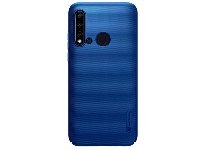 Чехол Nillkin Hard case для Huawei P20 lite 2019 (синий, пластиковый)