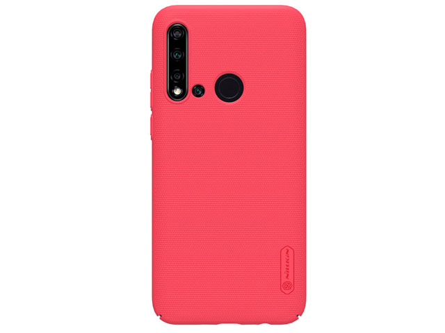 Чехол Nillkin Hard case для Huawei P20 lite 2019 (красный, пластиковый)