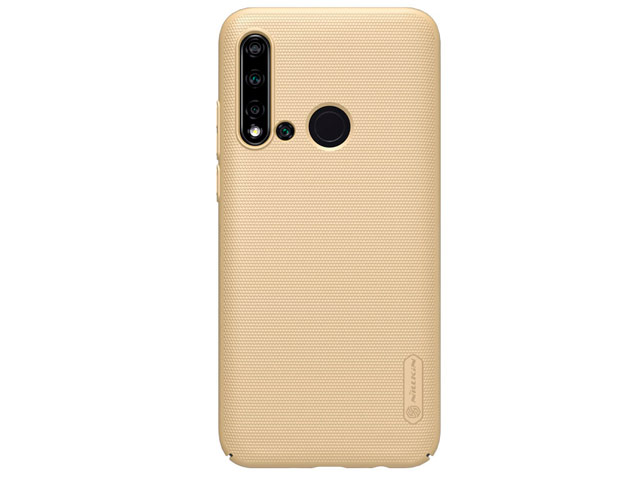 Чехол Nillkin Hard case для Huawei P20 lite 2019 (золотистый, пластиковый)