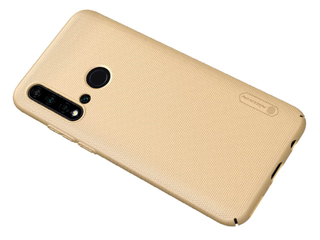 Чехол Nillkin Hard case для Huawei P20 lite 2019 (золотистый, пластиковый)