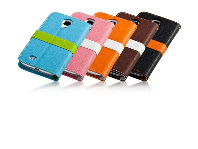 Чехол Momax Flip Diary Case для Samsung Galaxy S4 i9500 (коричневый, кожанный)
