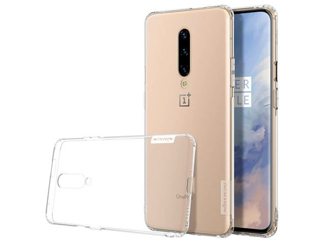 Чехол Nillkin Nature case для OnePlus 7 pro (прозрачный, гелевый)