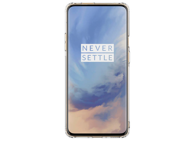 Чехол Nillkin Nature case для OnePlus 7 pro (прозрачный, гелевый)