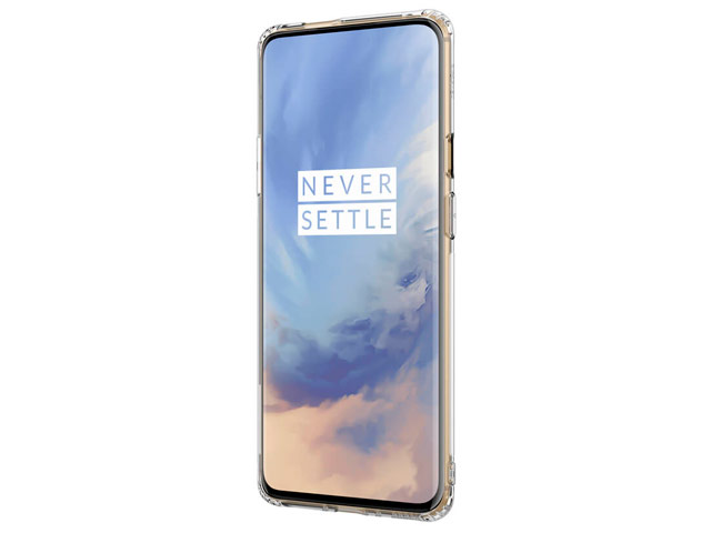 Чехол Nillkin Nature case для OnePlus 7 pro (прозрачный, гелевый)