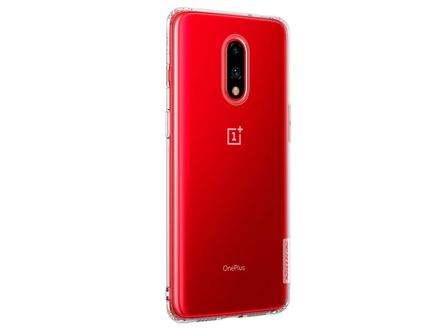 Чехол Nillkin Nature case для OnePlus 7 (прозрачный, гелевый)