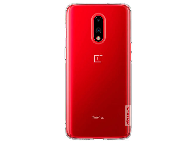 Чехол Nillkin Nature case для OnePlus 7 (прозрачный, гелевый)