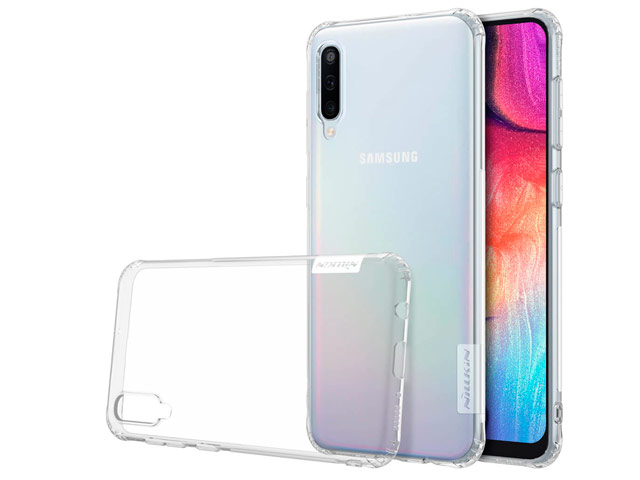Чехол Nillkin Nature case для Samsung Galaxy A50 (прозрачный, гелевый)