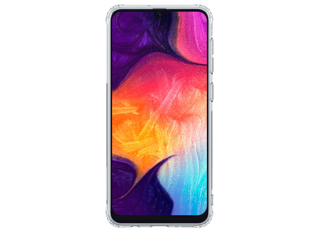 Чехол Nillkin Nature case для Samsung Galaxy A50 (прозрачный, гелевый)