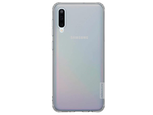 Чехол Nillkin Nature case для Samsung Galaxy A50 (серый, гелевый)