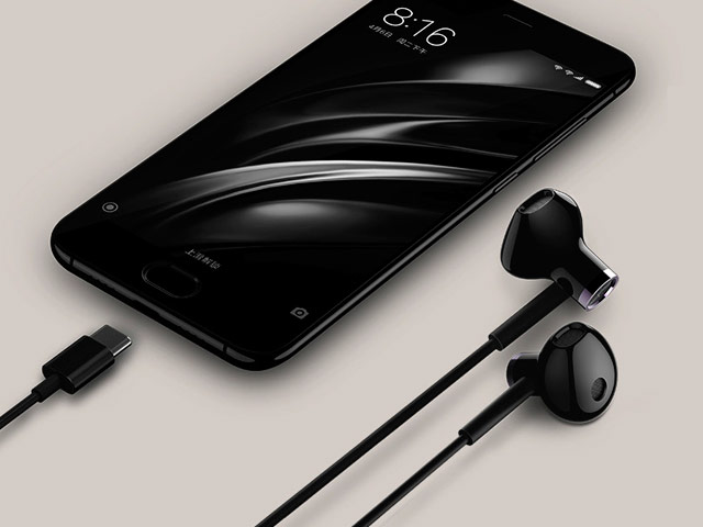 Наушники Xiaomi Mi Dual Driver Earphones универсальные (USB Type C, черные, пульт/микрофон, 20-40000 Гц)
