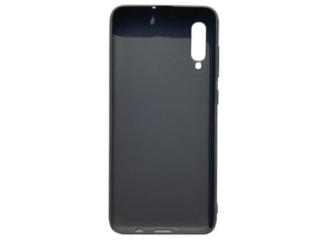 Чехол Yotrix CarbonCase для Samsung Galaxy A70 (черный, гелевый)