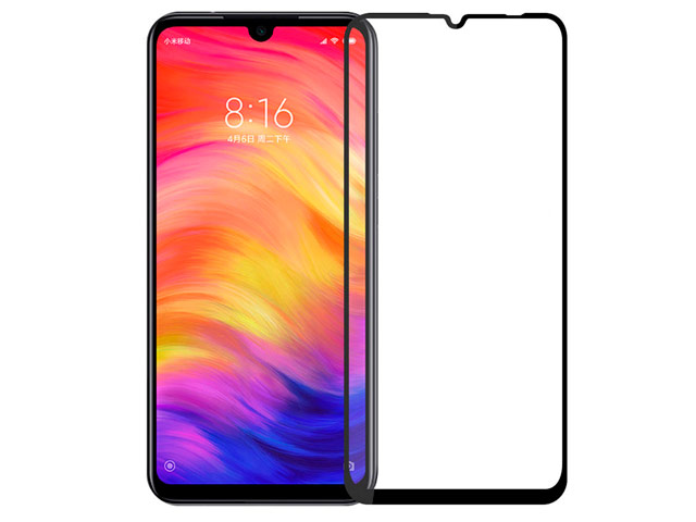 Защитное стекло Yotrix 3D Pro Glass Protector для Xiaomi Redmi Note 7 (черное)