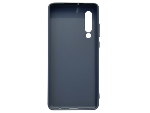 Чехол Yotrix CarbonCase для Huawei P30 (синий, гелевый)