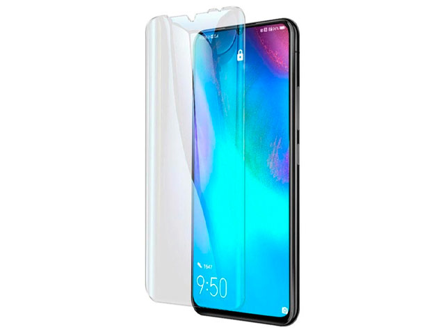 Защитное стекло Yotrix 3D UV Glass Protector для Huawei P30 pro (прозрачное)