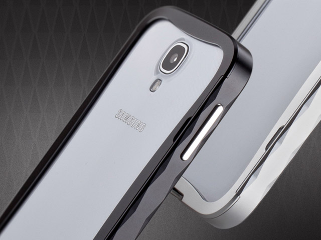Чехол Momax Pro Frame для Samsung Galaxy S4 i9500 (черный, металлический)