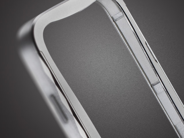Чехол Momax Pro Frame для Samsung Galaxy S4 i9500 (черный, металлический)