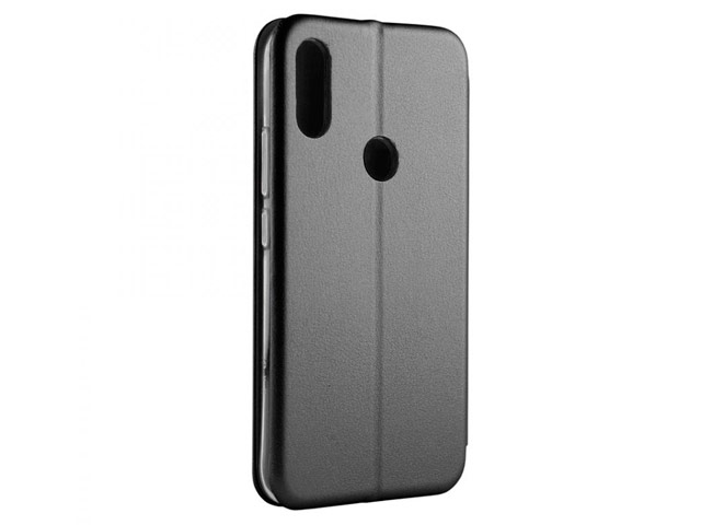Чехол Yotrix FolioCase для Huawei P smart 2019 (черный, кожаный)