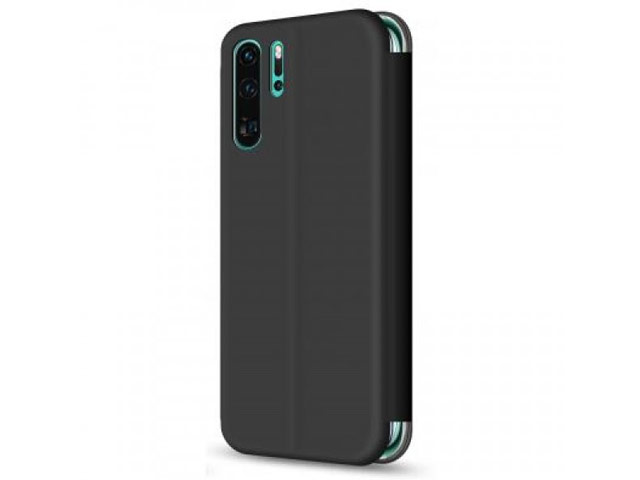 Чехол Yotrix FolioCase для Huawei P30 pro (черный, кожаный)