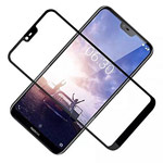 Защитное стекло Yotrix 3D Pro Glass Protector для Nokia 6.1 plus (черное)