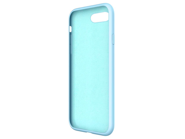 Чехол Yotrix LiquidSilicone для Apple iPhone 8 (бирюзовый, гелевый)