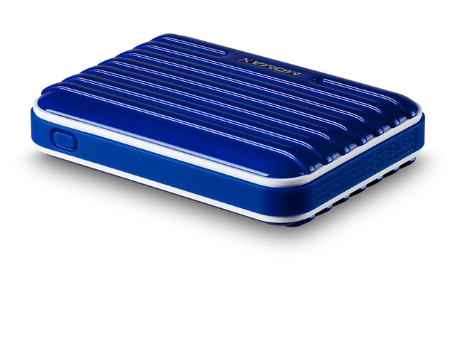 Внешняя батарея Momax iPower GO универсальная (синяя, 8800 mAh, microUSB/30pin)