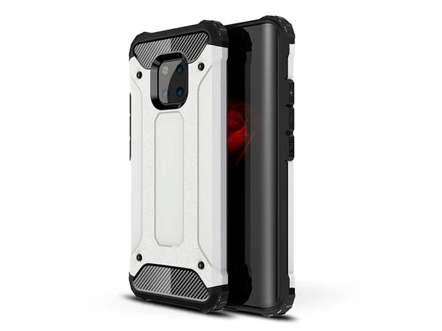 Чехол Yotrix Defense case для Huawei Mate 20 pro (белый, пластиковый)