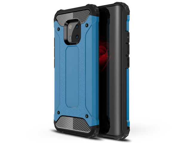 Чехол Yotrix Defense case для Huawei Mate 20 pro (голубой, пластиковый)