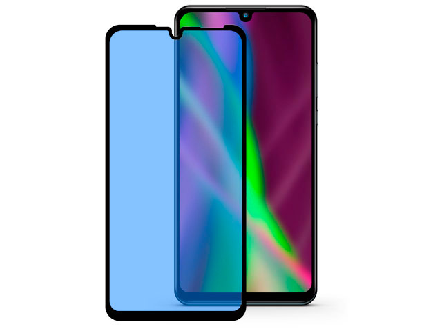 Защитное стекло Yotrix 3D Anti-Glare Glass Protector для Huawei P30 lite (черное, антиблик)