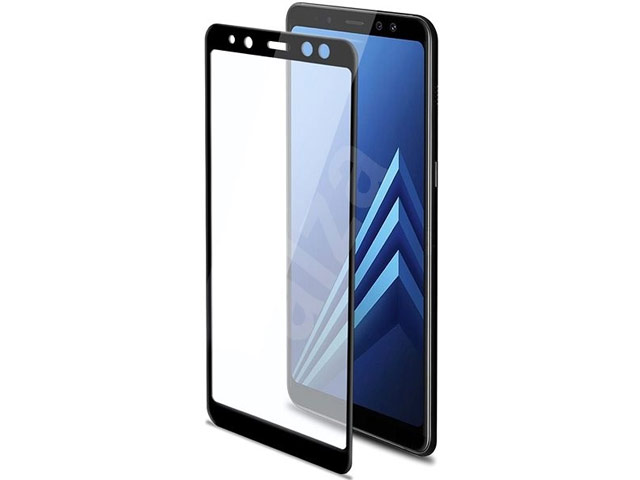 Защитное стекло Yotrix 3D Pro Glass Protector для Samsung Galaxy A8 plus 2018 (черное)