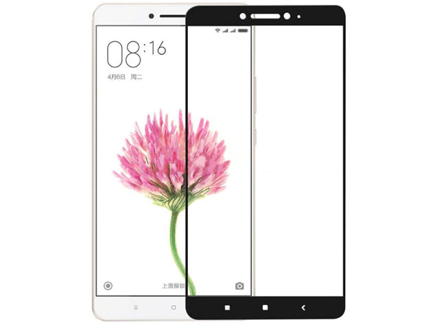 Защитное стекло Yotrix 3D Pro Glass Protector для Xiaomi Mi Max 2 (черное)