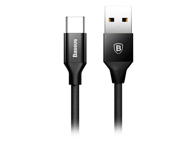 USB-кабель Baseus Yiven Cable (USB Type C, черный, 1.2 м, 3A)