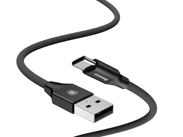 USB-кабель Baseus Yiven Cable (USB Type C, черный, 1.2 м, 3A)
