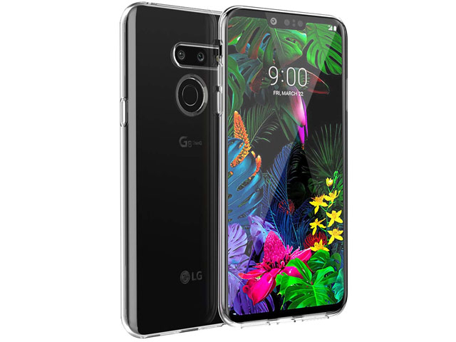 Чехол Yotrix UltrathinCase для LG G8 ThinQ (прозрачный, гелевый)