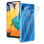 Чехол Yotrix UltrathinCase для Samsung Galaxy A30 (прозрачный, гелевый)