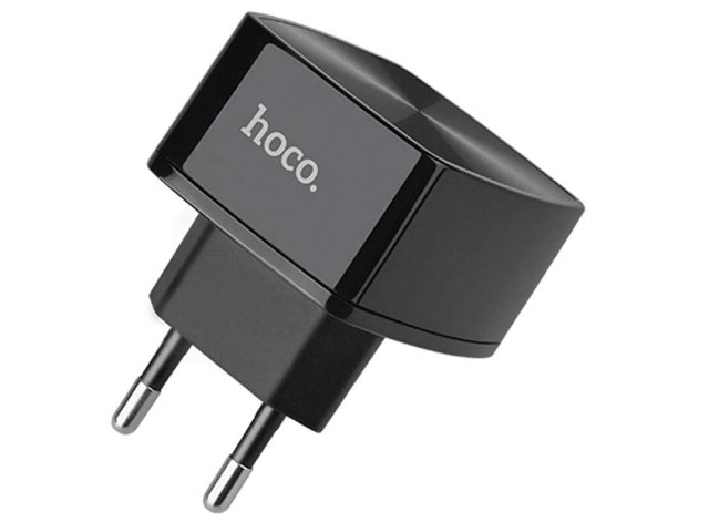 Зарядное устройство Hoco Rapid Charger C26A универсальное (сетевое, 2.4A, 2xUSB, черное)