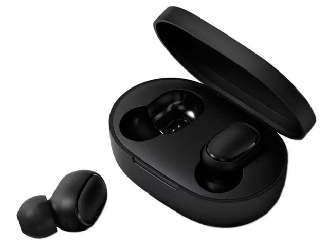 Беспроводные наушники Xiaomi Mi Earbuds Basic (черные, пульт/микрофон)